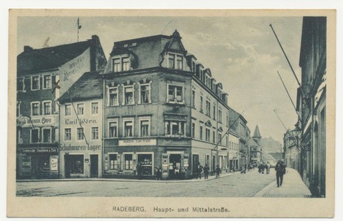Karte radeberg haupt - haupt-, und