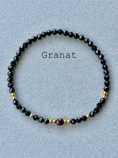 Armband aus schwarzem Turmalin