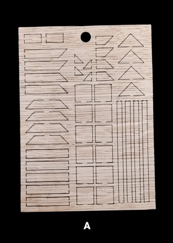 Bausatz furnier teile für - bausatz,