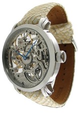 Chenevard since 1928 mechanische Voll-Skelettuhr Handaufzuguhr Ø 43mm