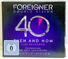 CD/DVD - FOREIGNER Double Vision 40 Then And Now Live Reloaded