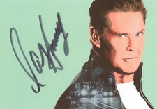 Original Autogramm von DAVID HASSELHOFF