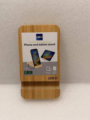 Tablet ständer bambus - tablet,