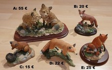 Fox Figures Auswahl Animal