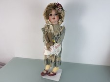 Künstlerpuppe Sammler Porzellankopf Puppe 63 cm. Top Zustand.   