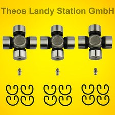 3x Kreuzgelenk SUZUKI Samurai (J) , LagerØ 25mm,Kardanwelle Kardankreuz Gelenk