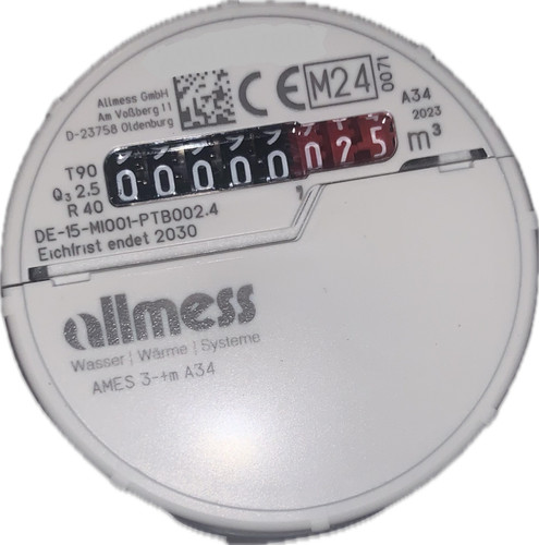 Neu 2026 allmess wasserzähler - neu,