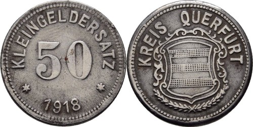 Querfurt notgeld pfennig - notgeld,,
