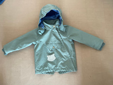 TCM Kinder Jacke Übergang Allwetterjacke Junge 86/92 Petrol Fleece-Futter Unisex