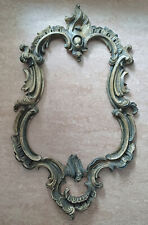 Großer Barockrahmen Spiegel oder Bild Alt Antik Brocante Vintage Shabby Chic