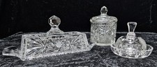 Vintage Bleikristall 3 St. Set