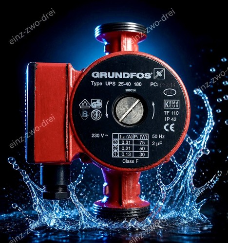 Grundfos ups 180mm - 25-40,