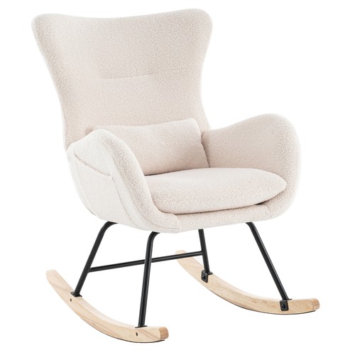 Schaukelsessel beige - -,