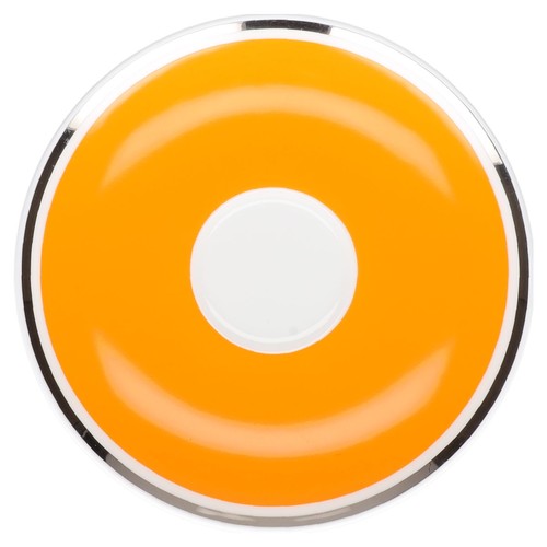 Untertasse für kaffee orange - für,