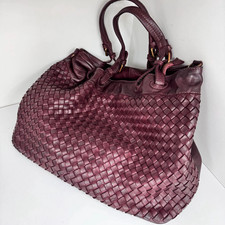 Geflochtene Ledertasche