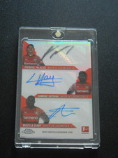 2022-23 Chrome BuLi Triple Autographs /25 Palacios Diaby Tapsoba - Leverkusen