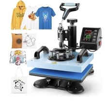 31x26cm Heißpresse Hitzepresse Transferpresse T-Shirt Textildruck Maschine 650W