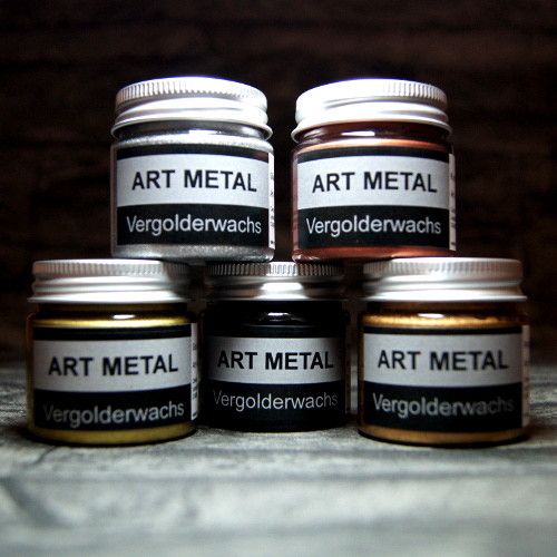 Art metal vergolderwachs set - metal,