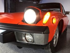 2x Scheinwerfer Porsche 914 zur Umrüstung US EU TÜV 914/6 VOPO 914/4 headlight 