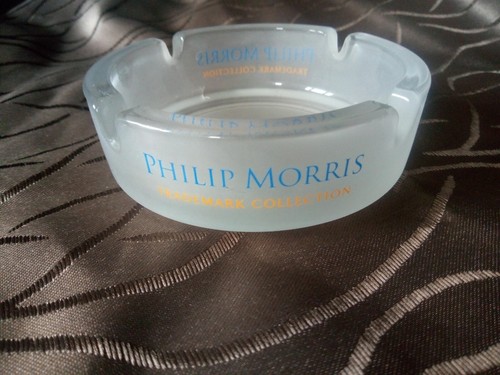 Werbe aschenbecher philip - werbe,