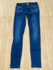 57628 Damen Hose Jeans Only Modell 15080588 Sk Low Anemone W27 L34 dunkelblau