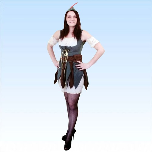 Robin hood damen kostüm - damen, gr.