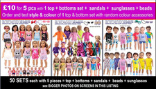 43 cm 18 Zoll Puppenkleidung