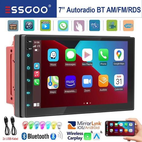 Din autoradio touchscreen - autoradio,