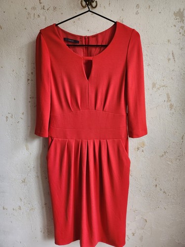 Kleid laurel rot korall - laurel, mit