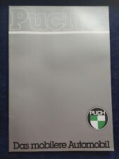 Mercedes Steyr Daimler Puch G 2400 2850 Stationwagen Kastenwagen Prospekt 1980