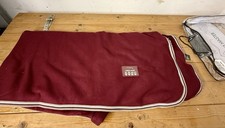 2x Abschwitzdecke 155 cm (Thermomaster) 155 grün und 145  Rot in OVP.