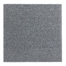 Teppichfliesen Intrigo 50x50cm Bodenbeläge Velours grau (19,60€/1qm)