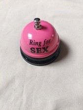 Tischklingel Serviceglocke Partyklingel Flirt Spruch Funktioniert Einwandfrei 