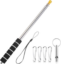 Telescopic Flagpole 3m Flaggenstange Flaggenstab Outdoor Reise Training 70st