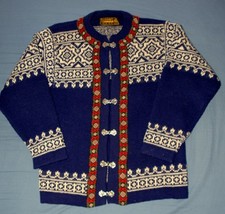 NEU NORDSTRIKK Damen Strickjacke 100% Wolle Pullover Pulli 36-38 / S