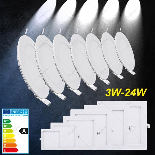 Led spot einbaustrahler panel - led,