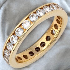 Damen Ring 333 Gold Gelbgold