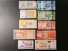 10 X banknoten aus aller welt