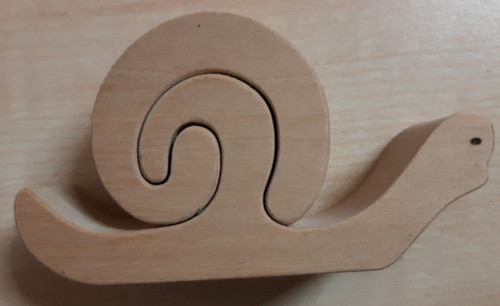Deko schnecke aus holz - schnecke,