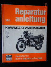 Reparaturanleitung Kawasaki 250 S1, 350 S2, 400 S3,  3-Zylinder,  Bucheli 505,