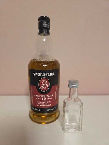 Springbank cask strength yo - strength,