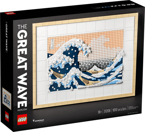 Lego art hokusai große - lego,