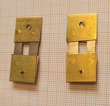 Pendelfeder 2 Stück große  Uhren Ersatzteil  Pendeluhr Regulator Wanduhr