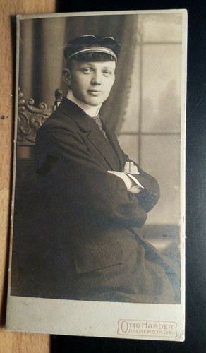 Schüler mit mütze cdv - schüler,