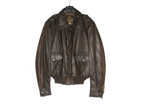 Herren lederjacke super pilot - lederjacke,