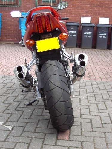 Suzuki sv1000 edelstahl - sv1000, 03-07