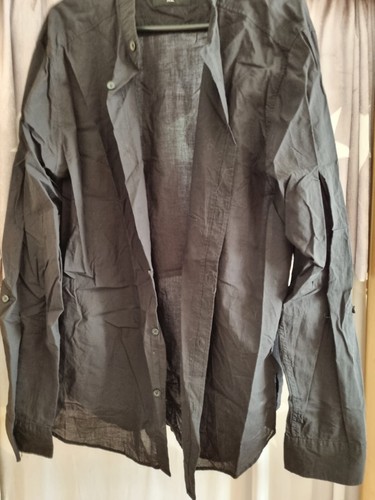 Schwarzes herrenhemd von - herrenhemd, xl