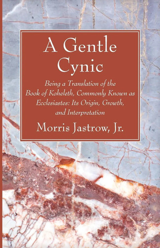 Morris jastrow a gentle - morris, jr.