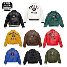 HERREN AVIREX ECHT LEDER