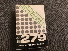 Piezo EX-279 Electret Condenser Mikrofon mit OVP